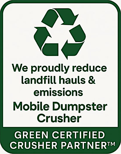 Dumpster Trash Crushing In Bloomfield Hills, Michigan - MDC